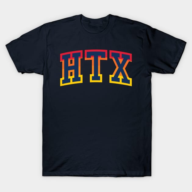 Houston HTX H-Town Baseball Fan Tee: Hit It Out of the Park, Y'all! T-Shirt by CC0hort